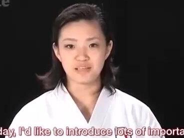 宇佐美里香教你空手道热身
