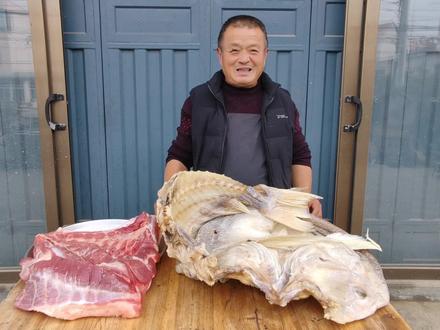大儿子寄条1000多的红鱼干,配五花肉炖一小时,全村香飘