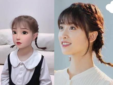 教你一款可以给宝宝扎的沈月同款翘翘辫,这么可爱你学会了吗#儿童编发 #编发教程 #编发