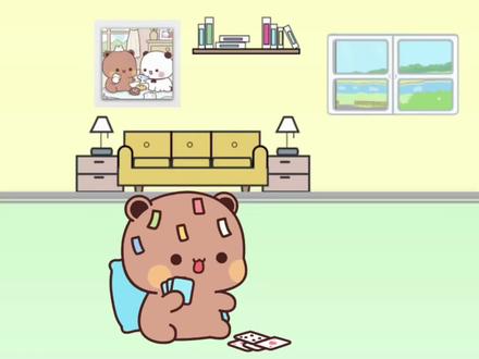 熊家也要验牌,太好玩啦~#一二布布 #布布日常 #也太可爱了吧 #我要验牌 #给我擦皮鞋