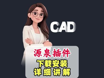 CAD必备 免费源泉插件 超简单安装教程#插件 #安装教程 #CAD #室内设计 #绘制