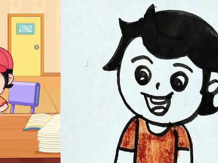 圆珠笔断墨了怎么办? #简笔画