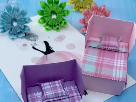 慢动作折张小迷你床,你学会了吗?#知识创作人