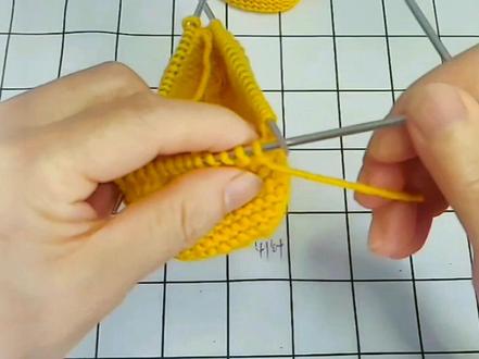 低帮水草花宝宝鞋教程3#水草花的织法 #纯手工宝宝鞋