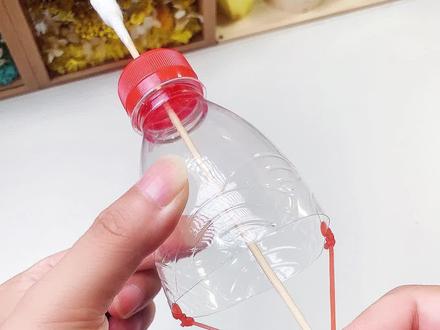 简单好玩的瓶盖小弓箭,你也来做吧#手工diy #手工玩具 #手工制作