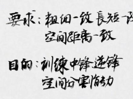 美院流传的控笔技巧第一集,徒手横线书写#写字是一种生活 #零基础学书法 #毛笔字 #抖音书法热门 #基本笔画