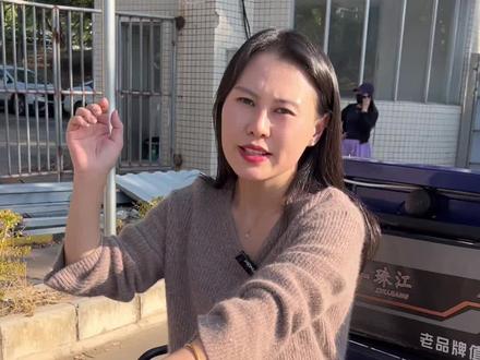 三轮摩托车科目三考试全流程#摩托车