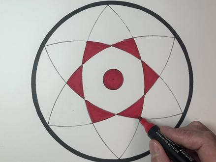 粉丝们想看我画宇智波佐助永恒万花筒写轮眼简单画法教程 必须安排上!#手绘 #日常瞎画 #写轮眼 #万花筒写轮眼 #跟着抖音学画画 @抖音小助手