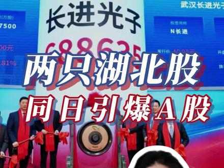 湖北给A股一点震撼 记者:王艳华 汪子轶
#长进光子 #龙辰科技