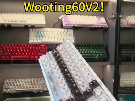 Wooting60v2,这个配色怎么说兄弟们!应该是郑州第一个有wootingv2的电竞酒店了吧🤣#wooting #无畏契约 #郑州电竞酒店天花板