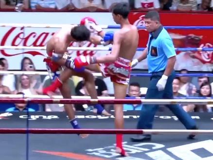 泰拳膝法-左腿顶膝#顶膝ko #零基础学格斗 #泰拳教学