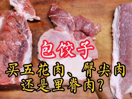 包饺子买五花肉、臀尖肉还是里脊肉?饺子店主教你诀窍,可真香!
#上热门 #包饺子 #肉馅