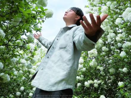 绣球花海自拍技巧,你学会了吗#手机摄影#绣球花