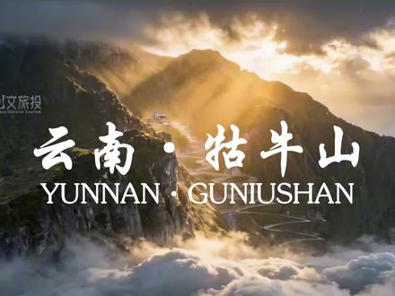 牯牛山(又称大牯牛寨),古称福在山,坐落于云南省昆明市东川区东部,是乌蒙山脉最高峰,主峰海拔4017.3米,距东川城区仅约9公里。山体陡峭巍峨,山麓小江河谷最低海拔仅695米,相对高差超3300米,形成“一山分四季、十里不同天”的垂直立体气候。这里以云海日出、高山杜鹃、草甸星空闻名,有网红49道拐盘山公路、高海拔道观紫霞宫、汪家箐石板房古村落等人文景观,是滇中徒步、摄影、避暑胜地,也是东川的“城市靠山”与生态屏障。#云南牯牛山 #云南大牯牛山 #东川牯牛山 #昆明北部自然野趣 #东川文旅投