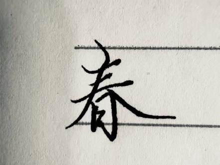 #琵琶行 #硬笔
为君翻作琵琶行