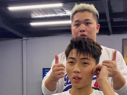 #barbershop 帮#刘智杰 理个发迎接 #亚翰vs刘智杰百分大战