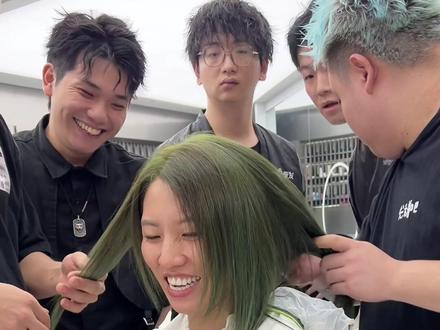 因为头发颜色,她老公差点跟她打起来……#福州宁东老师根据脸型设计发型 #福州染发宁东老师