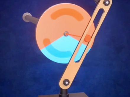 机械结构专题05:曲柄转动导杆机构#机械原理 #机械动画 #机械设计 #中国智造