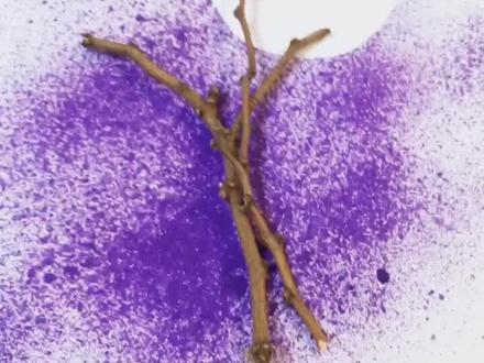 猫头鹰站树梢#宝宝艺术启蒙 #创意美术 适龄4-5岁幼儿