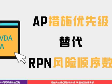 #AP #措施优先级 #AP措施优先级 #RPN #风险顺序数 #RPN风险顺序数 FMEA之AP措施优先级与RPN风险顺序数的区别~飞马潜在失效模式及影响分析 #FMEA #飞马 #五大工具 #失效模式及影响分析 #失效模式及后果分析 #DFMEA #PFMEA #失效模式 #失效影响 #失效后果 #失效起因 #失效原因 AP 措施优先级 AP措施优先级 RPN 风险顺序数 RPN风险顺序数 FMEA 飞马 五大工具 失效模式及影响分析 失效模式及后果分析 DFMEA PFMEA 失效模式 失效影响 失效后果 失效起因 失效原因 #质量经理 #品质经理 #质量主管 #品质主管 #QE #质量工程师 #品质工程师 #制程质量工程师 #PQE #SQE #供应商质量工程师 #CQE #体系工程师 #质检 #检验员 #质检员 #IQC #IPQC #OQC #DQE #研发质量工程师 #PQM #巡检 #质量改善 #全检 #品保 #品管 #品保经理 #品保课长 #品管课长#质量部 #内审员培训 #供应商质量管理 #QC #择宽企管#质量管理 #品质管理 #ISO9001 #质量管理体系