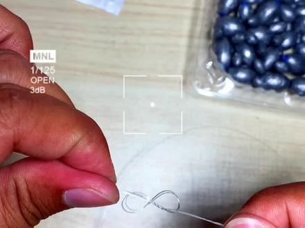 #绑钩教程 分享一下串钩绑法与八字结打法! 视频制作不易、点个赞再划走吧、谢谢!🌆