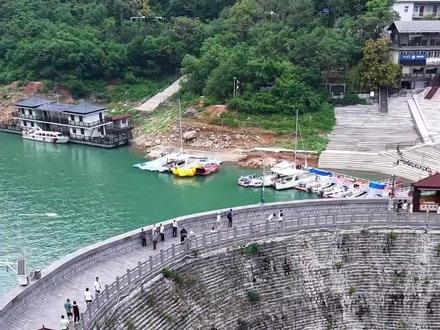 徒手打造的人力奇迹!#子房湖水库 #旅行大玩家 #寻找中国最美城市