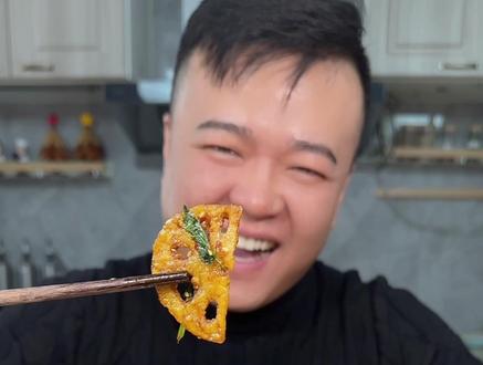 风味茄子都吃过吧 试试这个风味藕片 酥脆又好吃