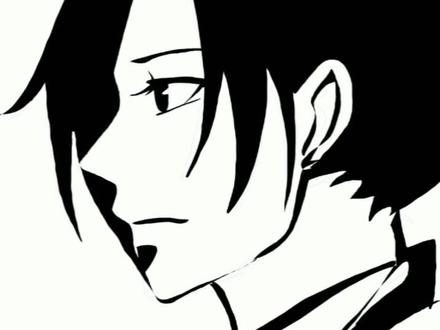 教你十五笔画出黑白舅舅#绘画 #江澄舅舅 #魔道祖师 #教程