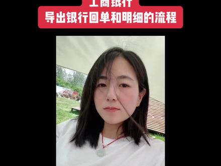 工商银行导银行回单和明细的流程~#银行回单 #银行明细 #银行 #银行账户 #注册公司记账报税