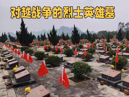 广西拜谒烈士英雄墓,2000多座墓一点不会害怕,对越战争生命永远停在20岁#历史 #美食旅行推荐官
