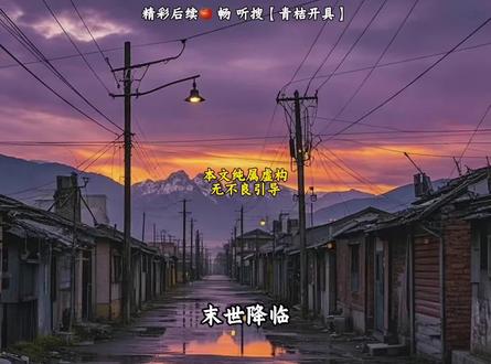 【青桔开具】#末世小说 #文荒推荐