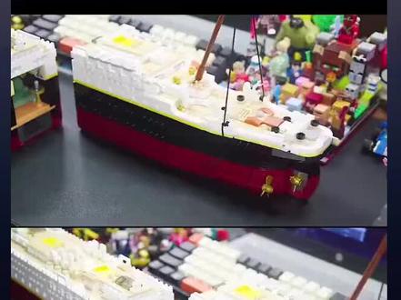 #乐高 #泰坦尼克号 #积木 #益智拼装玩具 #乐高积木拼装8-16岁