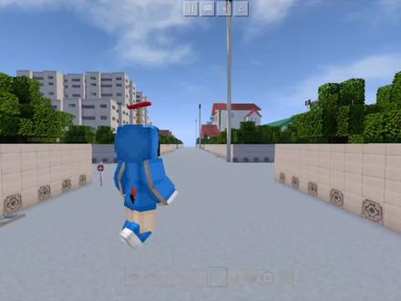 我的世界1:1还原哆啦A梦小镇