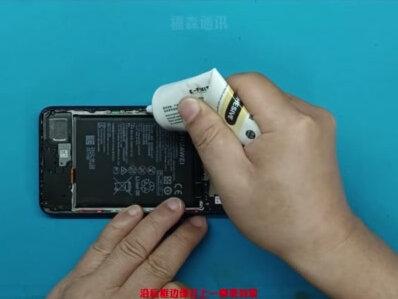 华为畅享10 拆机更换屏幕的方法 #全民修手机 #手机维修换屏 #华为畅享10更换屏幕