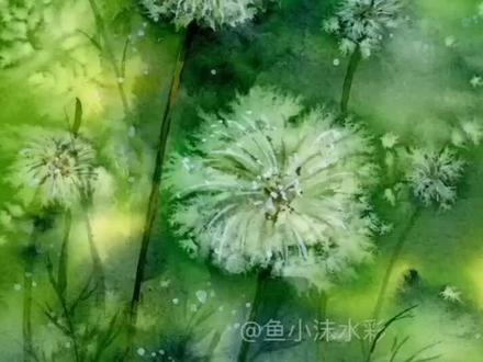 撒盐法肌理技法#艺术 #画画 #手绘 #绘画 #创意