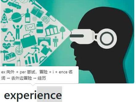 #英语单词 #英语四级 #背单词 英语4500单词--experience