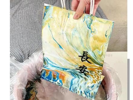 非遗手做漆扇,diy教程版~ #漆袋 #非遗 #非遗文化 #diy #漂漆袋子