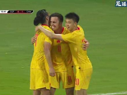 中国战胜新加坡,解说集锦来了!#中国队