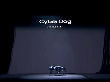 #雷军现场演示#小米自研机器狗,能语音交互,能后空翻。