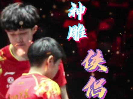情侣认证?湾湾解读神雕侠侣!#国乒 #莎头 #王楚钦 #乒乓球 #孙颖莎