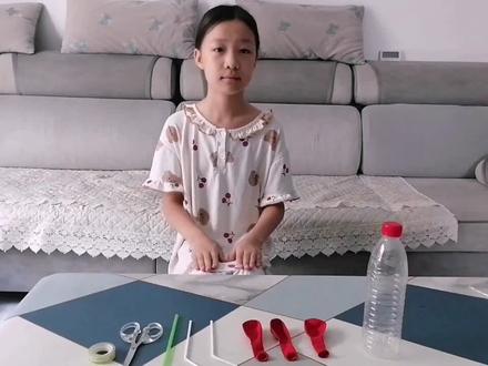 肺呼吸模型制作#科学小实验 #动手能力