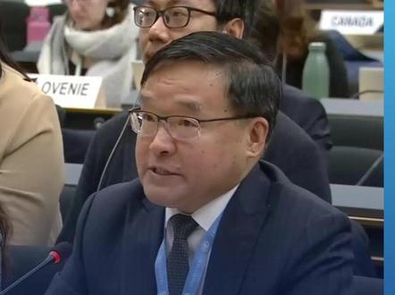 中国代表在人权理事会谴责美国、以色列袭击伊朗学校的暴行