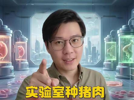 你吃过猪肉干细胞培育的肉吗?现在猪肉能直接在实验室里 “长” 出来了!中国科学家近期实现了干细胞领域的食品级重大突破,这项技术就是细胞培养肉。#猪肉干细胞 #内容科普 #前沿科技