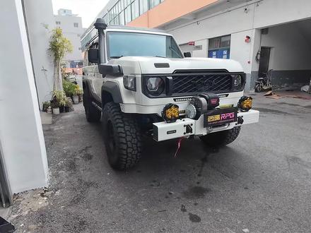 丰田LC70复古外观硬核底盘整车升级案例 #丰田 #lc70系列 #LC76 #硬派越野 #都是好车