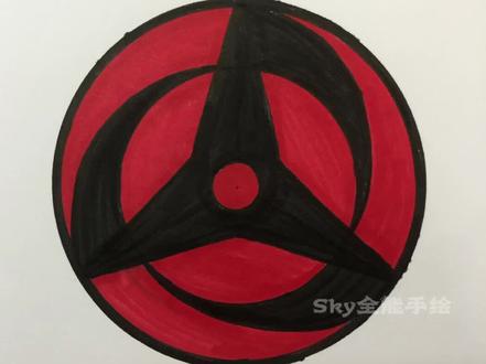 简单的绘画神威写轮眼教程。#写轮眼 #写轮眼教程 #神威 #简笔画教程 #火影 #火影忍者 #手绘 #手绘教程 #绘画过程 #卡卡西带土