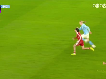 戏剧性进球被吹!英超官方解释#索博斯罗伊 拉拽#哈兰德 在先明显破坏进球机会被判直红,进球改判任意球#利物浦vs曼城#足球咕起来 #dou来足球季