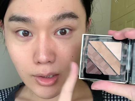 大地盘基础版超详细使用教程!Burberry02版#粉彩妆 #手把手教会你画春日粉彩妆 #今日妆容 #妆教 #大地色眼影