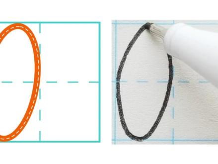 数字0的规范书写#学浪计划 #幼小衔接 #一年级数学 #写字 #每天学习一点点