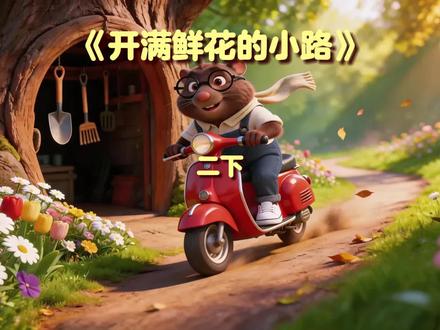 《开满鲜花的小路》二年级语文下册课文#小学语文#二年级课文#课文朗读#亲子学习 #童话故事