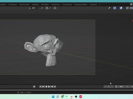 blender不小心移动了摄像机视角,怎么办?